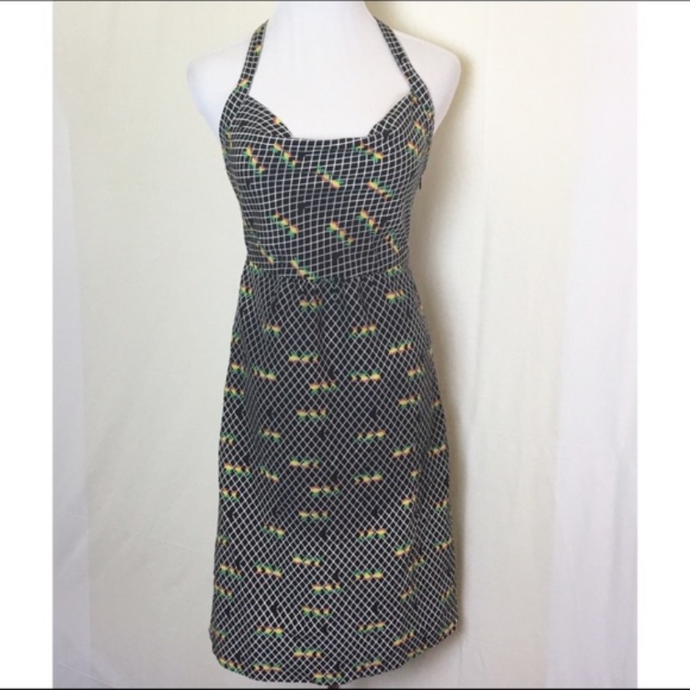 Anthropology A rose has no teeth 60s style dress m